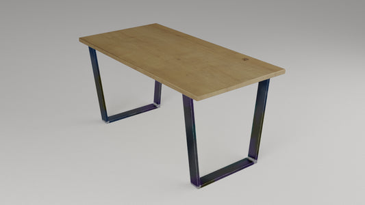 industrial #7 + oak : desk