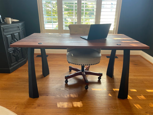 arches + mahogany : desk